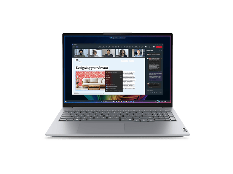 LENOVO - B2B ThinkBook 16 G9 IPL, Copilot+ PC Zoll Intel® Core™ Ultra 5 325 …